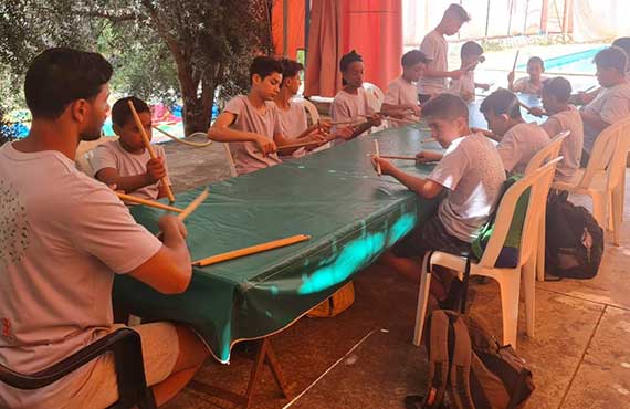 Borj Al Shemali Center Monthly Activities
