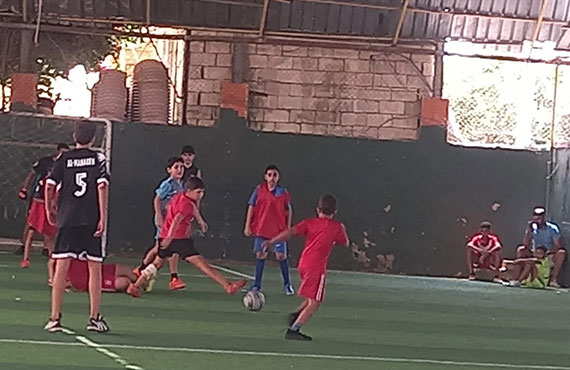 Borj Al Shemali Center Weekly Activities