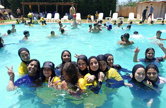 Borj Al Shemali Center Weekly Activities