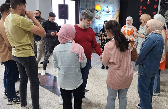 Borj Al Shemali Center Weekly Activities